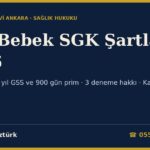 Tüp Bebek SGK Şartları 2026: Yaş Sınırı, 5 Yıl Sigortalılık ve 900 Gün Prim, 3 Deneme Hakkı, Katılım Payı, PGT ve Ret Hâlinde İtiraz (5510 m.63, SUT 2.4.4.İ)