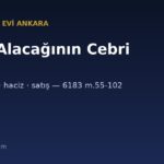 Vergi Alacağının Cebri Tahsili