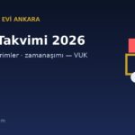 Vergi Takvimi 2026