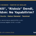 Yanıltıcı fon reklamı: garantili getiri ve risksiz vaadi, SPK, Reklam Kurulu, haksız rekabet ve tazminat rehberi kapak görseli
