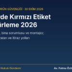 Asansörde kırmızı etiket, periyodik kontrol ve mühürleme 2026 kapak görseli