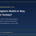 Can foreigners build or buy a hotel in Turkey: Land Registry Law Arts. 35-36, tourism operation certificate, Treasury land allocation and taxes