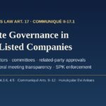 Corporate governance in Turkish listed companies: independent directors, related-party approvals and Communiqué II-17.1