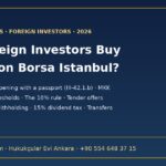 Can foreign investors buy shares on Borsa Istanbul: brokerage account, remote account opening with a passport, KAP disclosure thresholds, the 10% rule, tax and money transfers