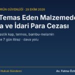 Gıda ile temas eden malzemede uygunsuzluk: mutfak eşyası, plastik kap, termos ve bambu-melamin üründe denetim, toplatma ve idari para cezası rehberi kapak görseli