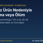 Güvensiz ürün nedeniyle yaralanma veya ölümde imalatçı ve ithalatçı yöneticisinin ceza sorumluluğu, TCK m.22, 85, 89