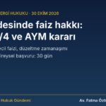 Haksız kesilen verginin faiziyle iadesi, VUK 112/4 tecil faizi ve Anayasa Mahkemesi 2021/22795 kararı – hukuki analiz kapak görseli