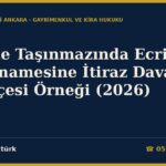 Hazine Taşınmazında Ecrimisil İhbarnamesine İtiraz Dava Dilekçesi Örneği (2026) — 2886 m.75
