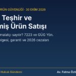 İkinci el, teşhir ve yenilenmiş ürün satışında ürün güvenliği rehberi kapak görseli