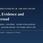 Suspects, evidence and assets abroad: international judicial cooperation in Turkish criminal cases under Law No. 6706