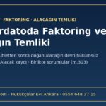 Konkordatoda faktoring ve alacağın temliki: İİK m.294/6, takas, çekler, alacak kaydı ve İİK m.303
