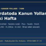 Konkordatoda kanun yolları: geçici ve kesin mühlet, talebin reddi, iflas, tasdik ve fesih kararlarına karşı iki haftalık istinaf ve temyiz