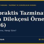 Malpraktis Tazminat Dava Dilekçesi Örneği (2026) — Hangi Mahkeme, Hangi Süre?