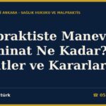 Malpraktiste Manevi Tazminat Ne Kadar? Miktarı Belirleyen Ölçütler, Yakınların Hakkı, Yargıtay ve Danıştay Kararları