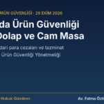 Mobilyada ürün güvenliği: ranza, devrilen dolap ve cam masada toplatma, 2026 idari para cezaları ve tazminat