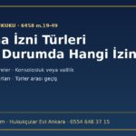 Oturma izni türleri 2026: altı ikamet izni türü, hangi durumda hangi izin ve türler arası geçiş (6458 m.19-49)