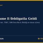 Sahte Fatura İhbarnamesi E-Tebligatla Geldi: Dava Süresi Ne Zaman Başlar? 2026 — VUK 107/A (7587 Sayılı Kanun), 596 Sıra No.lu VUK Genel Tebliği ve 30 Kasım 2026, Beşinci Gün Kuralı, İnceleme Raporunun İhbarnameye Eklenmesi (VUK 35), Danıştay Kararları, Süre Hesabı ve Dilekçe Örnekleri