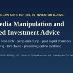 Social media manipulation and unlicensed investment advice in Turkey: Capital Markets Law Articles 107(2), 109 and 99