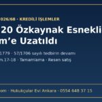 SPK 2026/68 bülteni: kredili işlemlerde yüzde 20 özkaynak esnekliği 30 Ekim 2026’ya uzatıldı