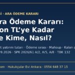 SPK ara ödeme kararı: tasfiye edilen fonlarda 1 milyon TL’ye kadar ödeme