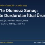 TAREKS olumsuz sonuç ve gümrükte durdurulan ithal ürün rehberi kapak görseli
