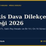 Tenkis Dava Dilekçesi Örneği 2026 — TMK m.560-571, Saklı Pay Hesabı ve Bir Yıl / On Yıl Süresi