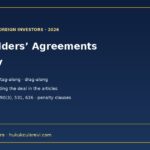 Shareholders’ agreements in Turkey: right of first refusal, tag-along, drag-along, deadlock and veto rights