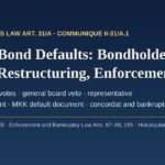Turkish bond defaults: bondholders’ boards, restructuring and enforcement for foreign institutional investors