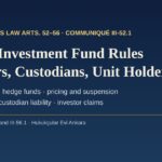 Turkish investment fund rules: Capital Markets Law Articles 52–56 and Communiqués III-52.1, III-55.1 and III-56.1