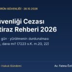 Hukuki rehber kapak görseli: Ürün güvenliği idari para cezası aldım, itiraz rehberi 2026, iptal davası, 60 gün, yürütmenin durdurulması ve peşin ödeme