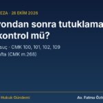 Uyuşturucu operasyonu sonrası tutuklama ve adli kontrol hukuki analiz kapağı