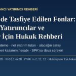 Türkiye’de tasfiye edilen fonlar: yabancı yatırımcılar ve şirketler için hukuk rehberi — 1 milyon TL ara ödeme, net yatırım tutarı, alacağın satışı, ödeme yasağı ve SPK’ya dava süreleri